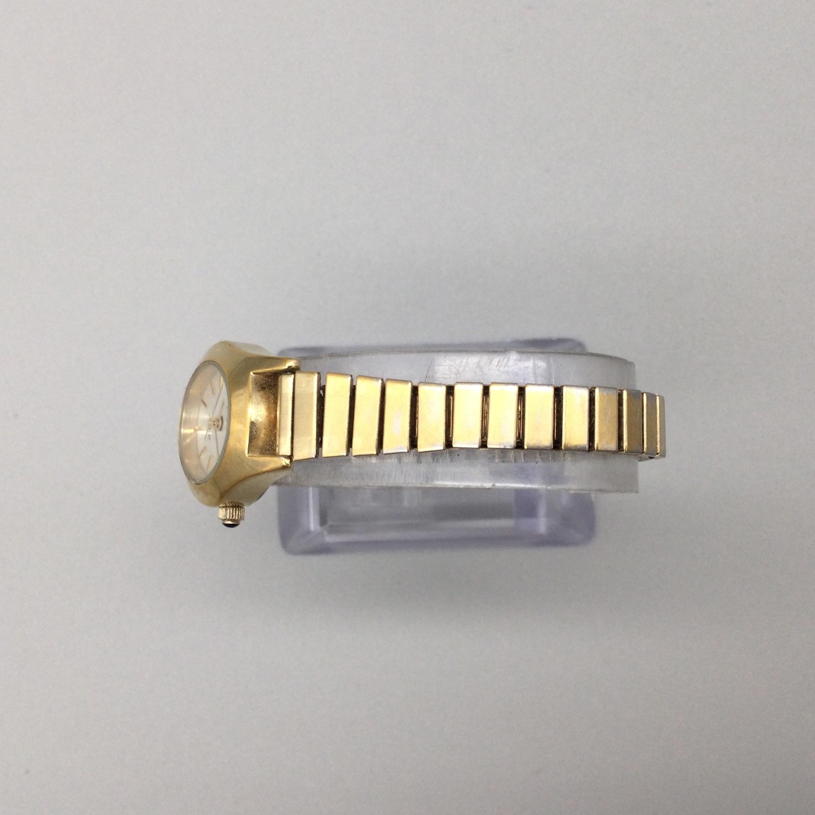 Armitron Womens Watch 20mm White Dial Gold Tone Expansion 75/2404 New Battery