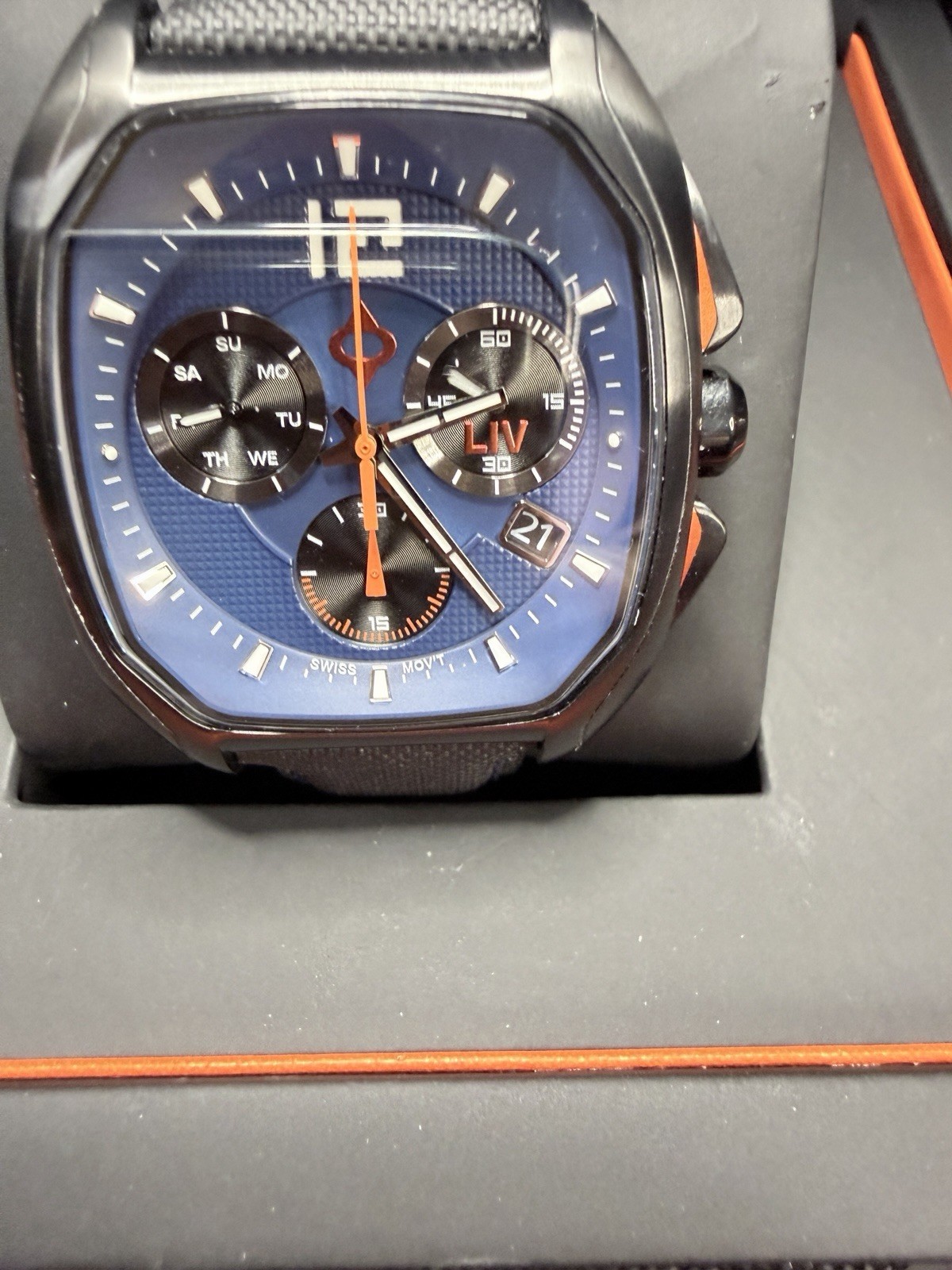 LIV Rebel Cobalt DDC Swiss Men’s Watch – Limited Edition #0758/1500