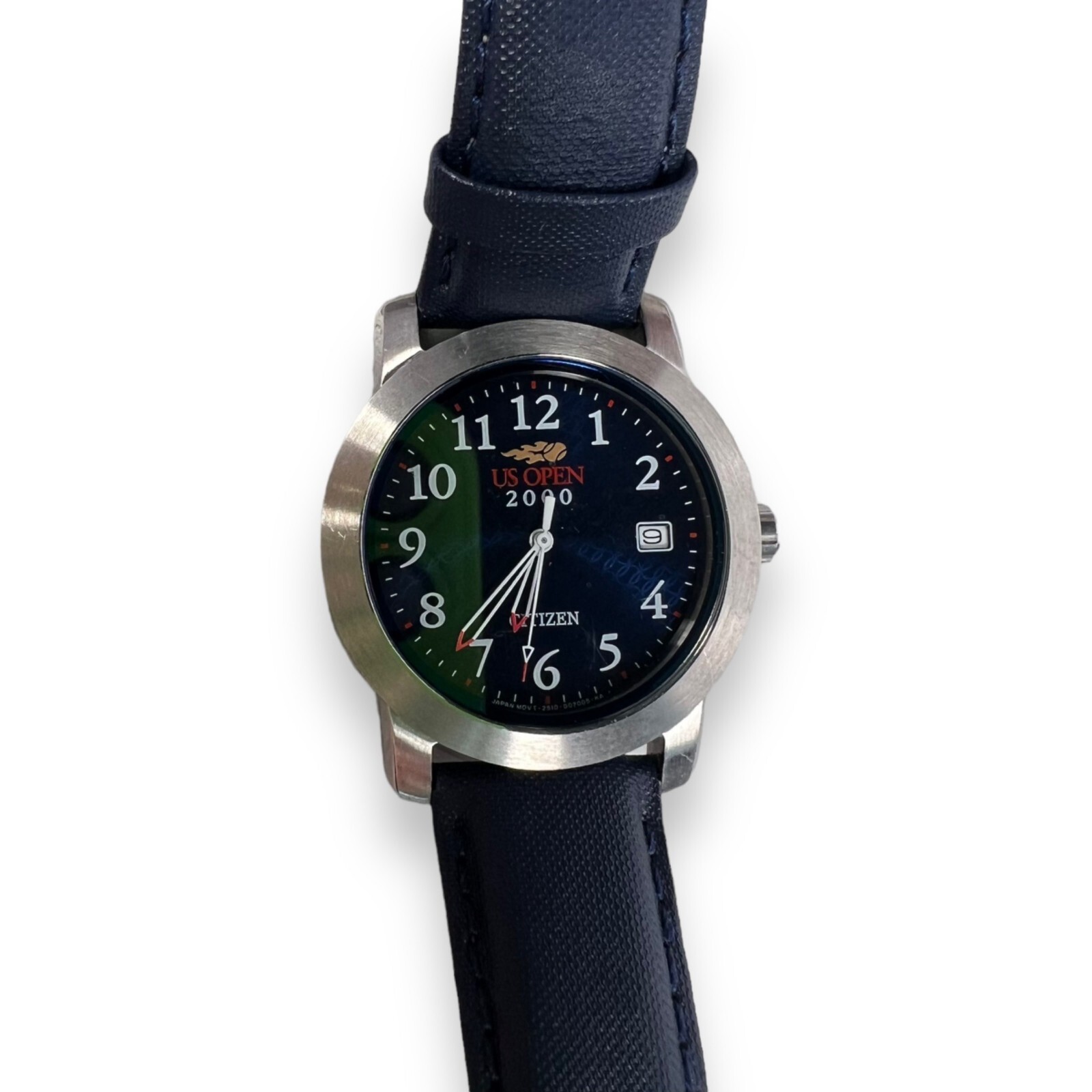 Citizen Limited Edition US Open 2000 Navy Genuine Leather Band Watch