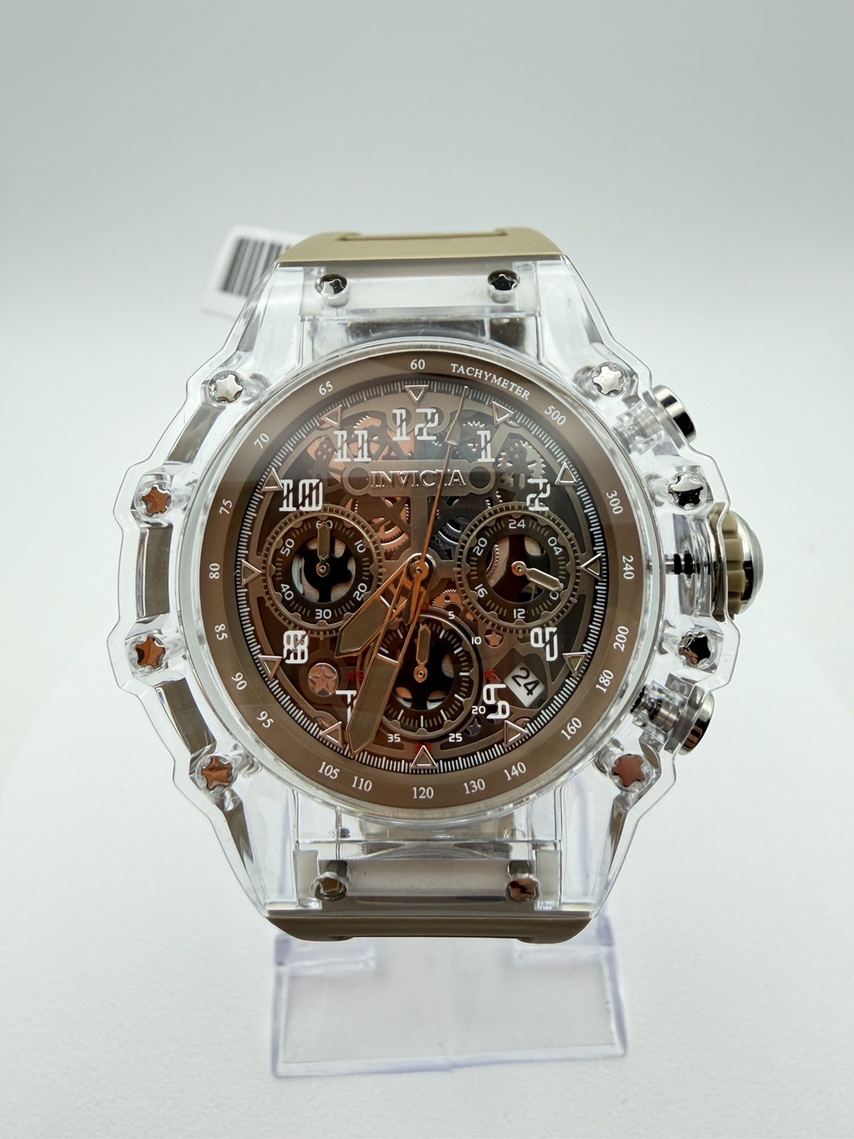 69684-Invicta Racing Vaulthan Men’s Watch – 44mm, Khaki (69684)