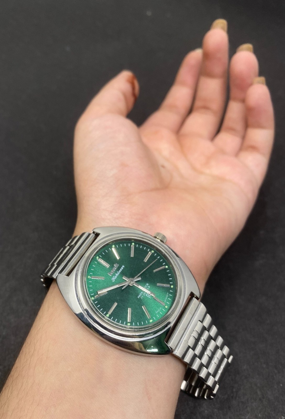 Vintage HMT Kohinoor 17 Jewels Mechanical Hand Winding Men’s Wrist Watch
