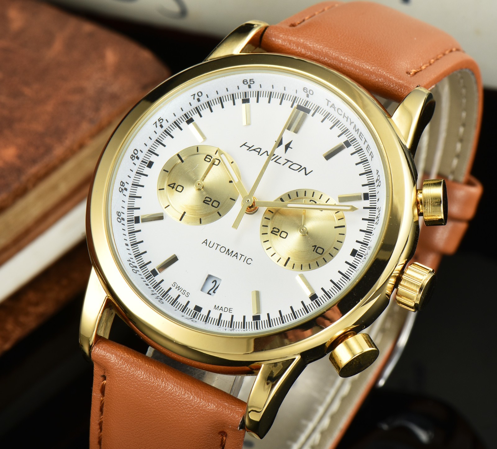 Hamilton men’s classic business watch with full functionality