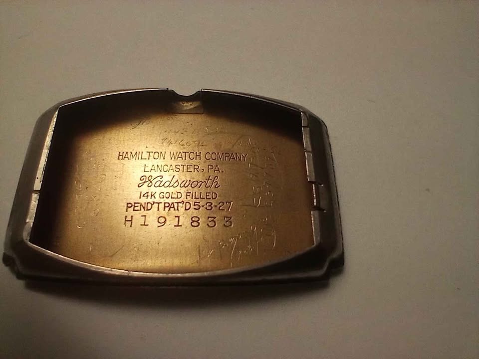Hamilton 30s/40s “Donald” 17 jewel, 14k gold filled wrist watch, works.