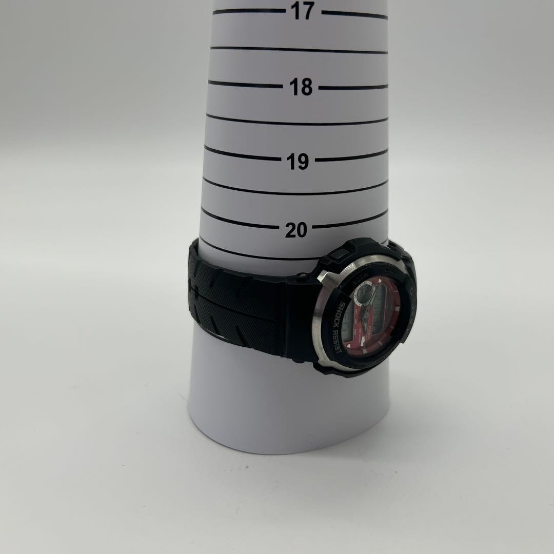 [Working Condition] CASIO G-SHOCK G-300 Metallic Red Analog-Digital Watch