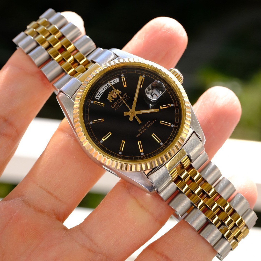 Orient President Day Date Rare OH Completed
