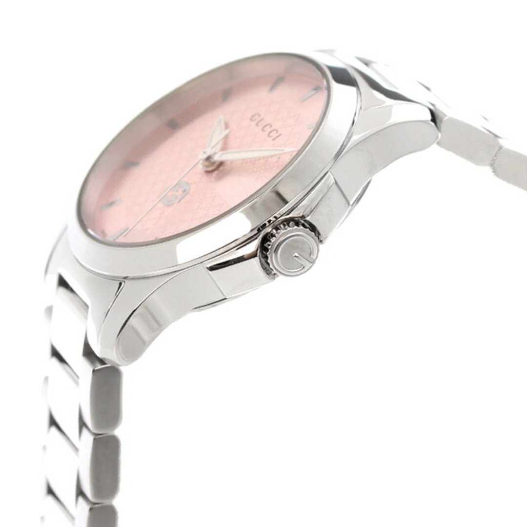 Gucci G-Timeless Women’s Pink Dial Swiss Watch – YA1265047 ($1250 MSRP)