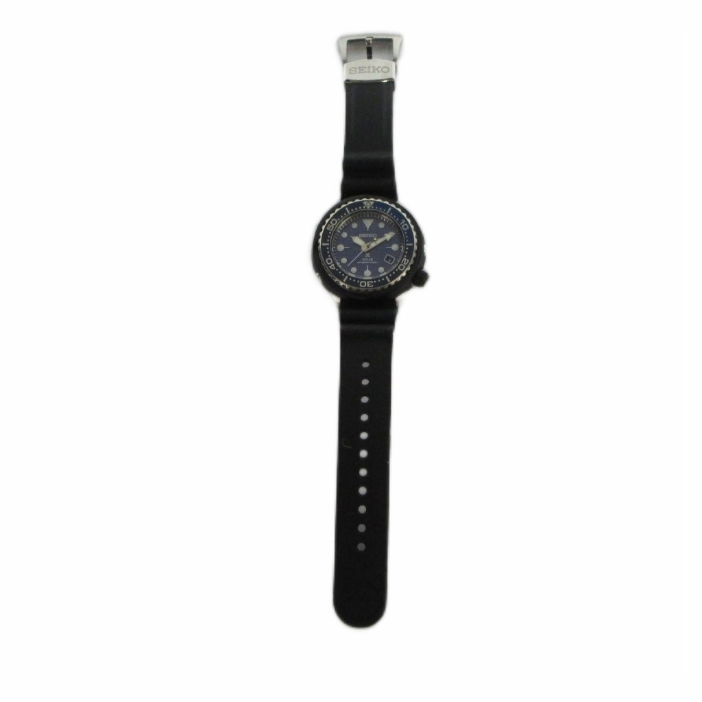 Seiko V157-0CX0 Prospex Diver Scuba Solar Blue Dial Mens Watch, Japan