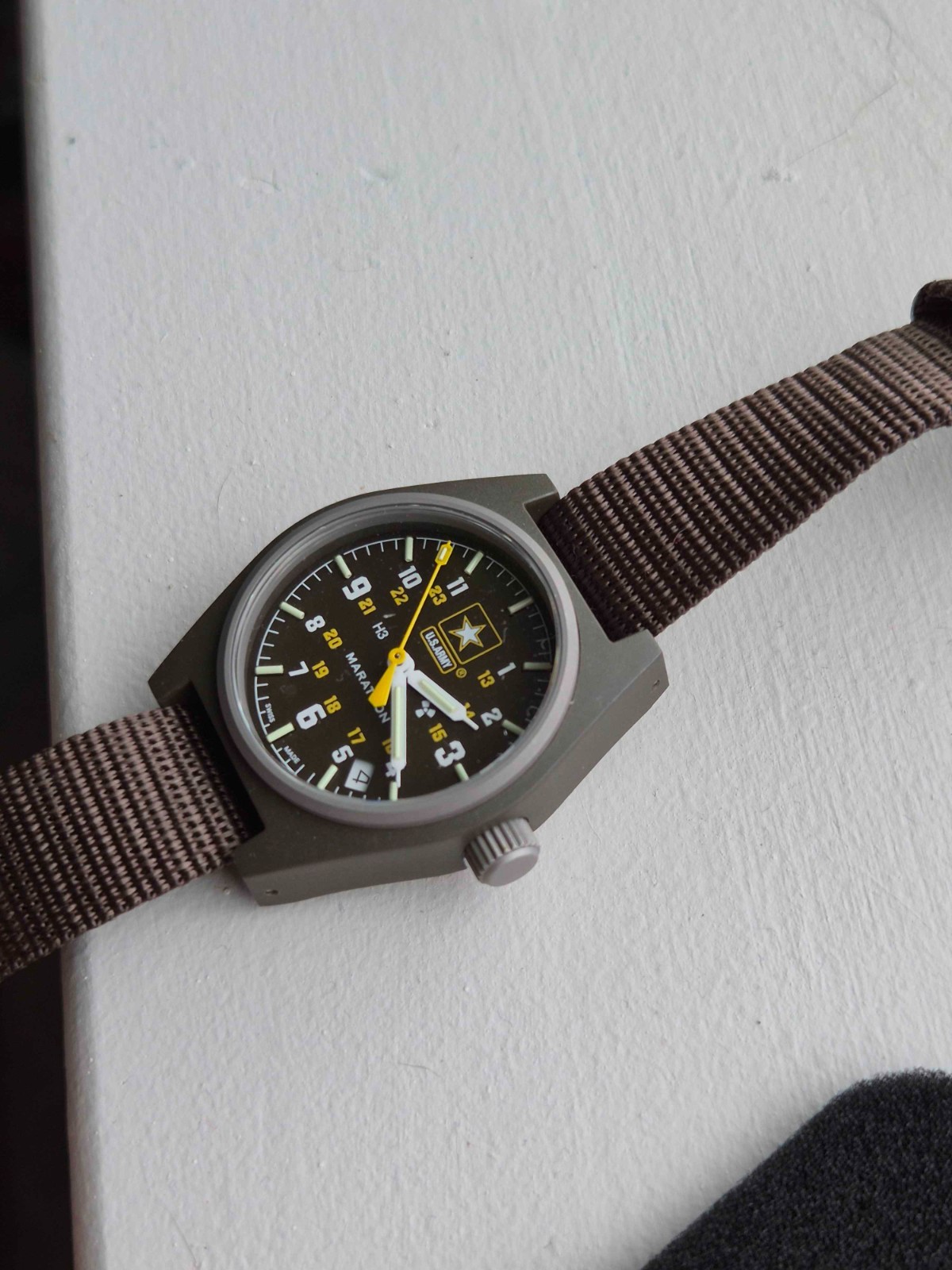 MARATHON 34mm ARMY General Purpose Quartz (GPQ) Military Watch
