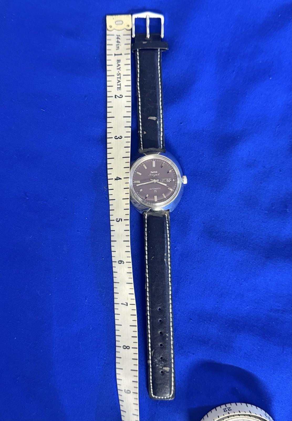 HMT RAJAT 21 JEWELS AUTOMATIC RARE DIAL 650193 INDIA MEN’S WORKING CONDITION