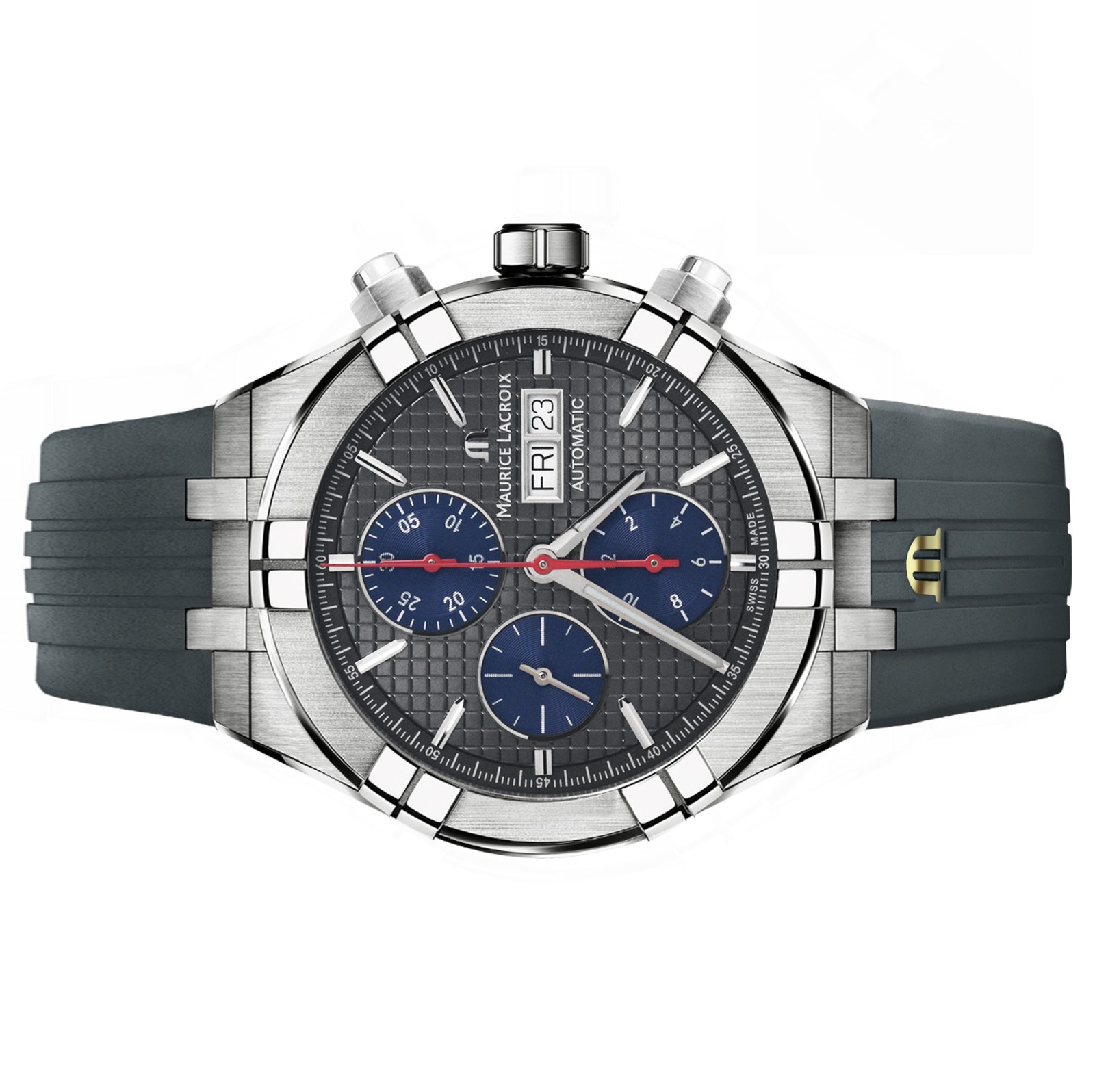 Maurice Lacroix Aikon Automatic Chronograph Wristwatch AI6038-TT03F-330-1