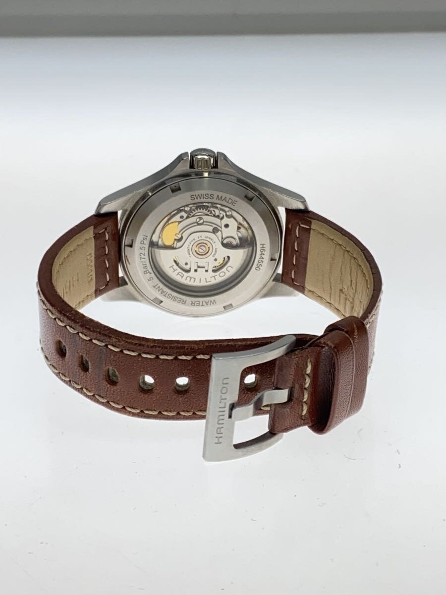 Hamilton Khaki King H644550 40mm Automatic Day Date Men Watch Good Condition