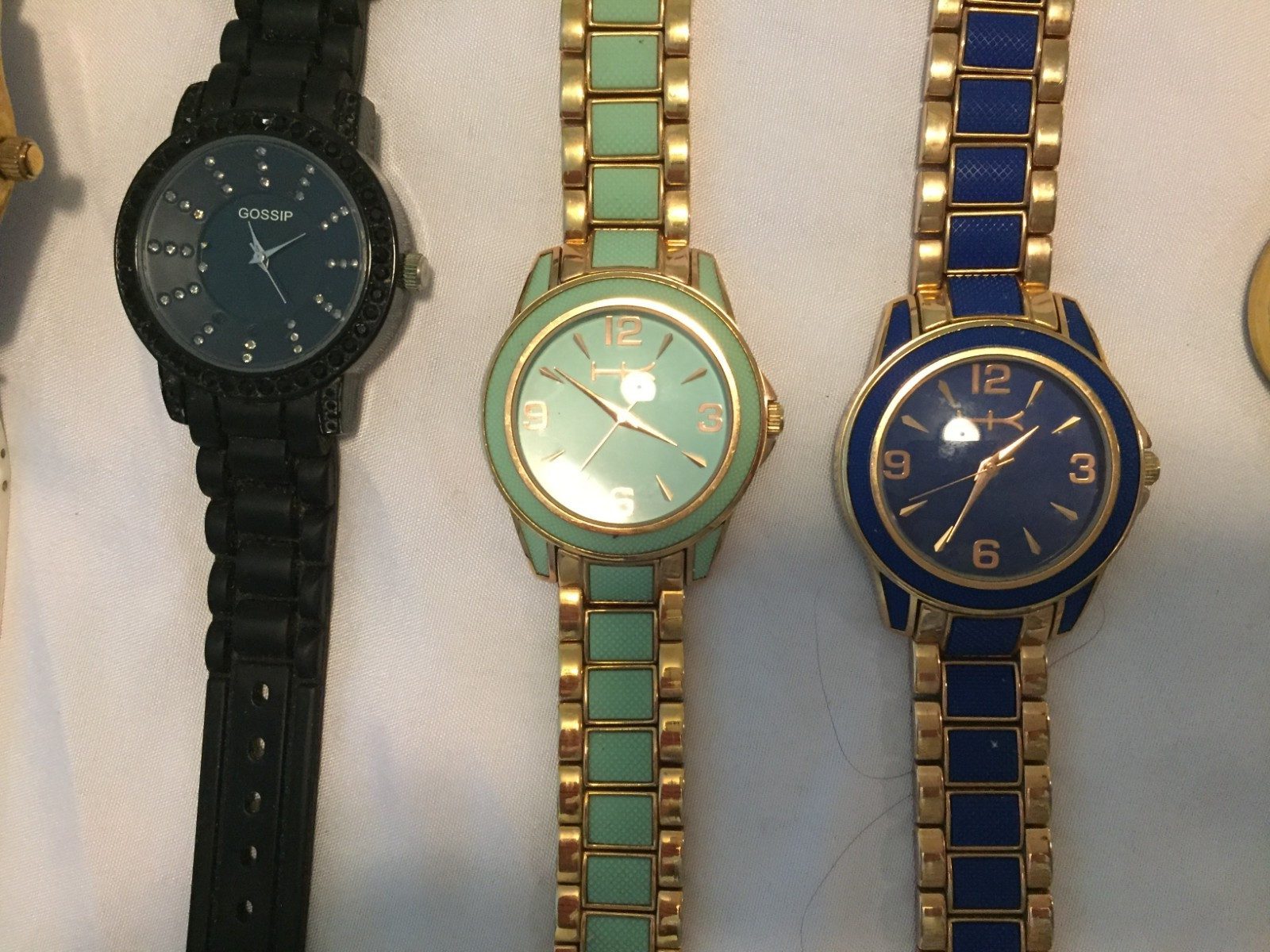 Women’s Watches Various Brands Untested Lot Of 18 Joan Rivers, Adrienne, Gossip