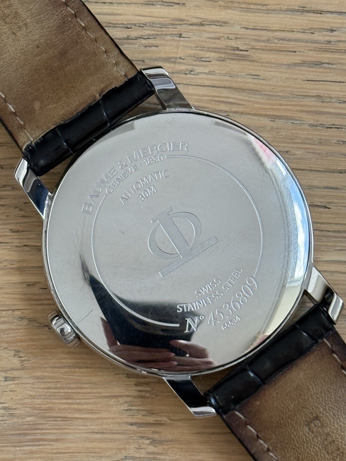 Baume & Mercier 65534 Automatic 42mm Mens Original Preserved