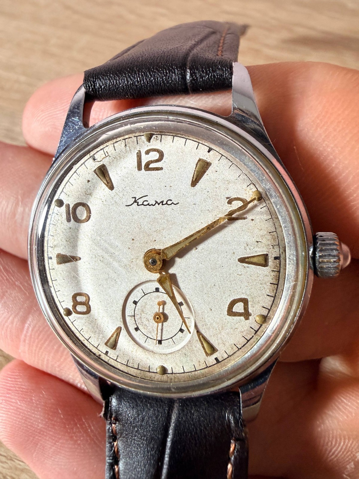 RARE/SERVICED VINTAGE Kama 17 Jewels Soviet Vintage USSR Mechanical watch 1950s