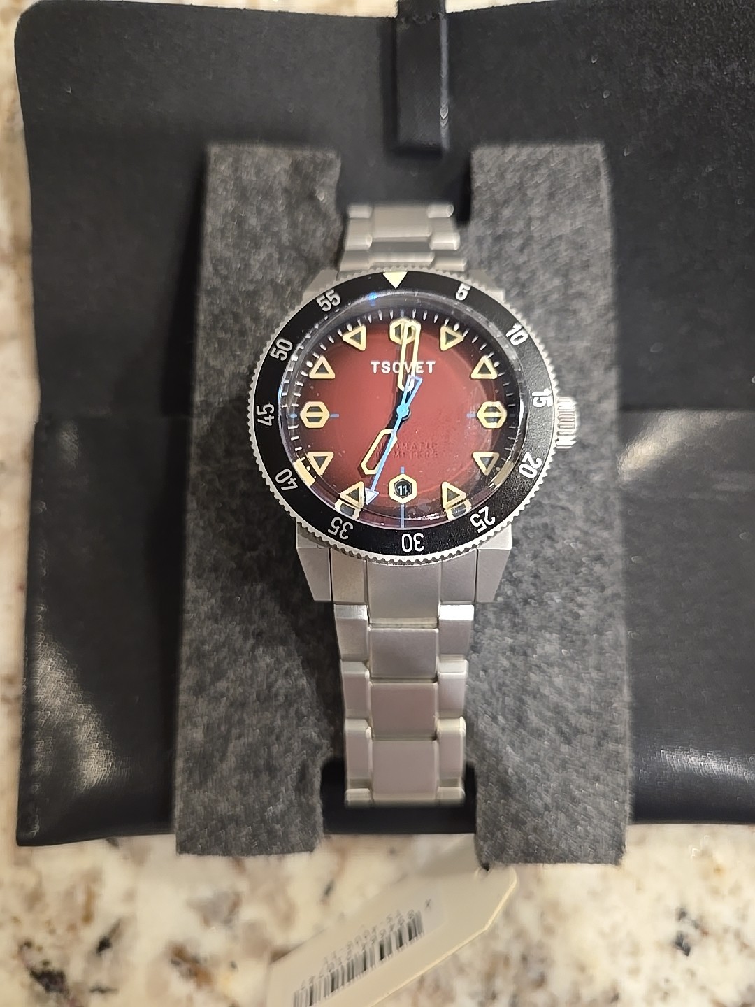 TSOVET JMT-DW42 GLOBAL EXPLORER II Maroon TS-4006-11