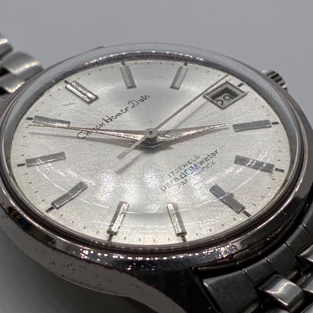 CITIZEN Homer Date 81302-Y, manual winding, working condition, 2330