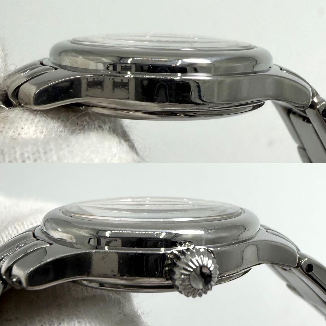 Fendi 210L Ladies Round Zucca Quartz Beige Watch Japan 07412