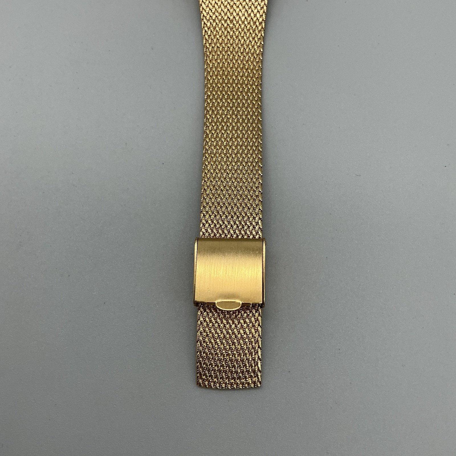 Vintage Jules Jurgensen Mens Watch 28mm Champagne Dial Gold Tone Mesh 4568