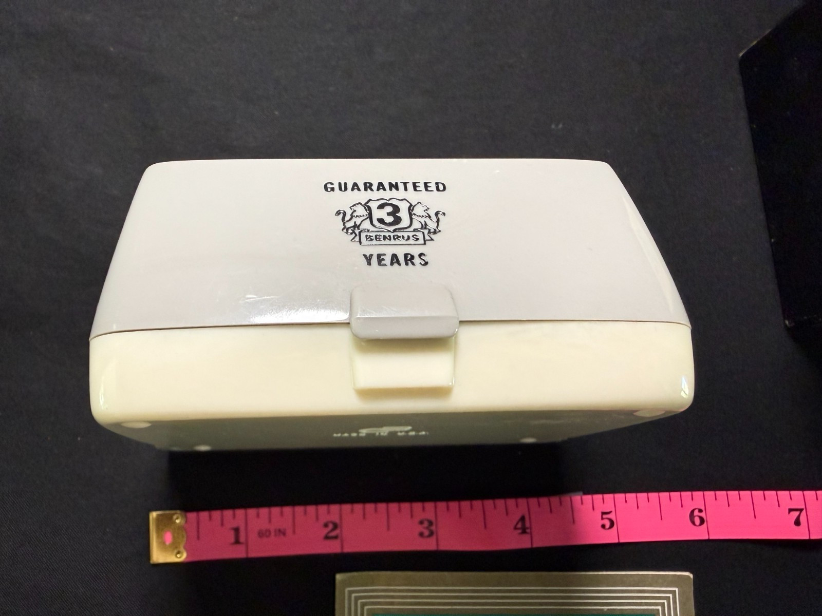 Vintage Benrus Series 2155 Mechanical Watch Working Original Box Papers