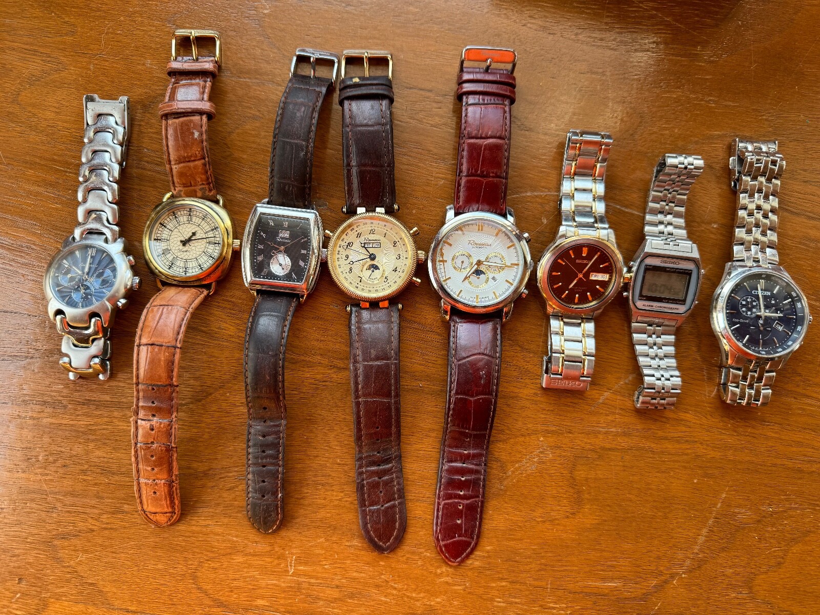 Eight Various Watches