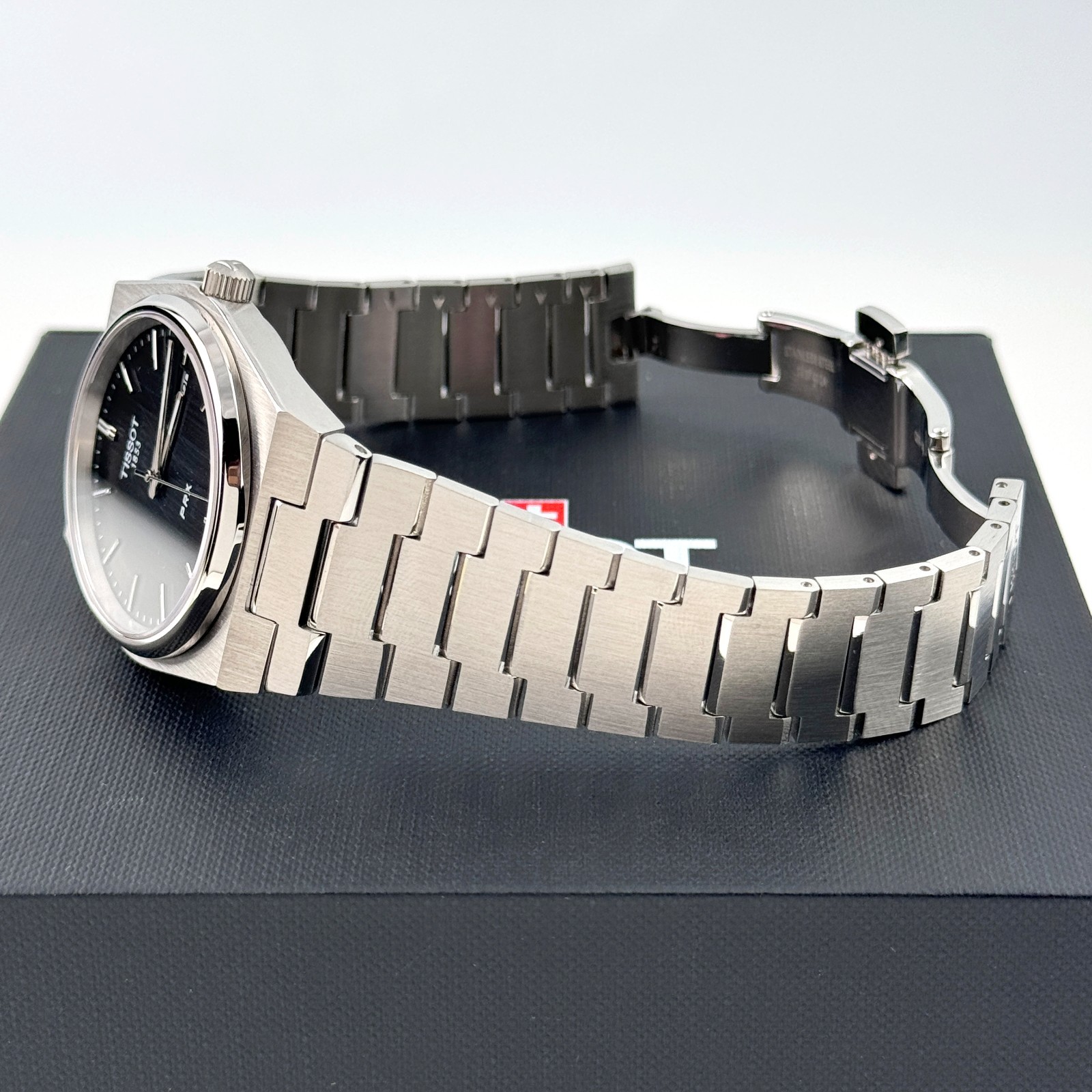 Tissot PRX 40mm Black Dial Quartz Stainless Steel Men’s Watch T137.410.11.051.00