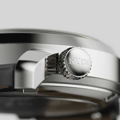 KUOE Kyoto OLD SMITH 90-007 Automatic Silver Dial x Silver Case from JAPAN
