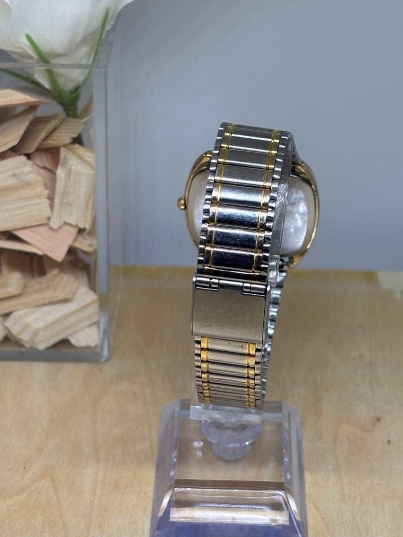 SEIKO 7820-5020 Quartz Gold Plated SS Back 32mm Champagne Dial