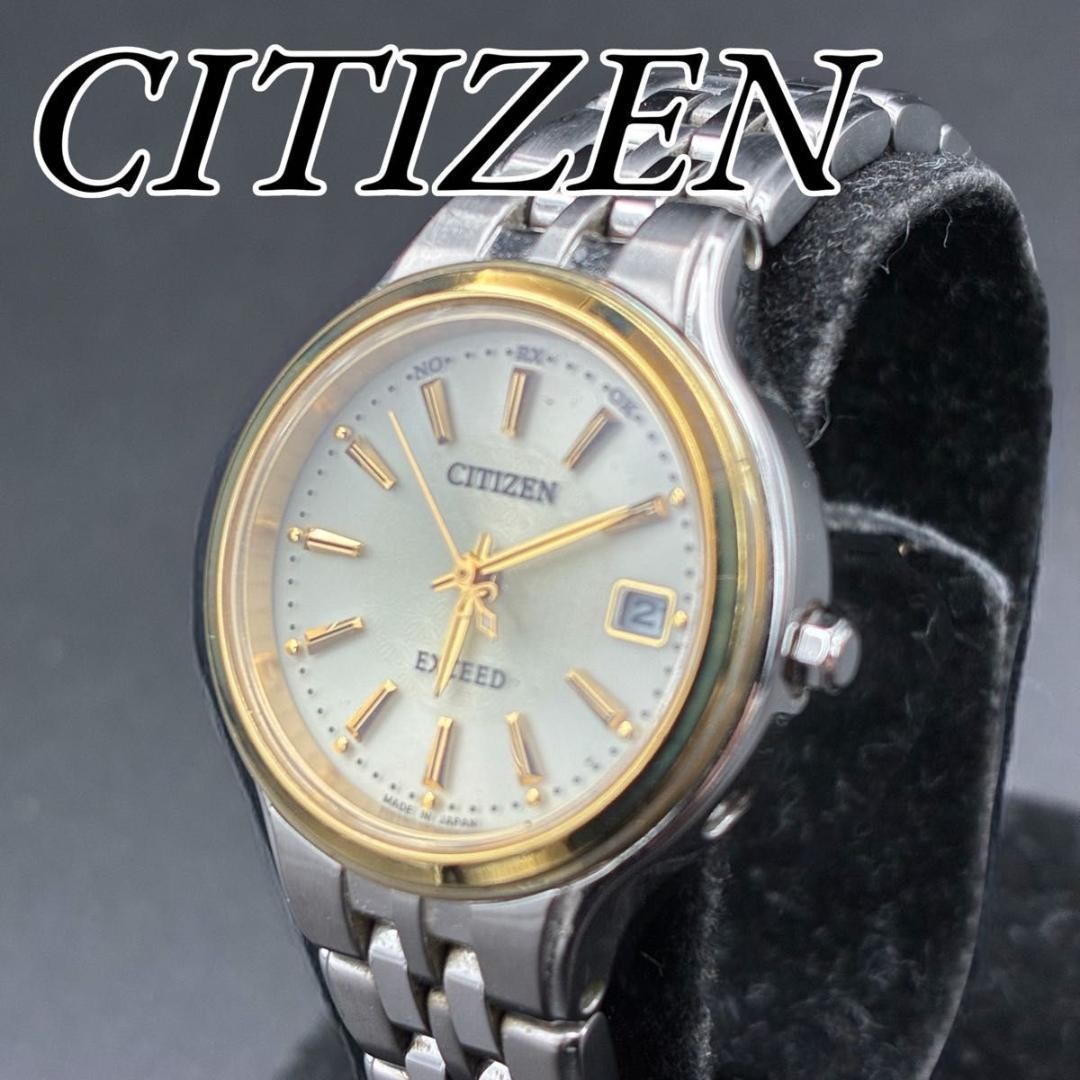 Citizen Exceed Eco-Drive H010-T014071 Date Watch wrist 15cm/5.9in NB/NA