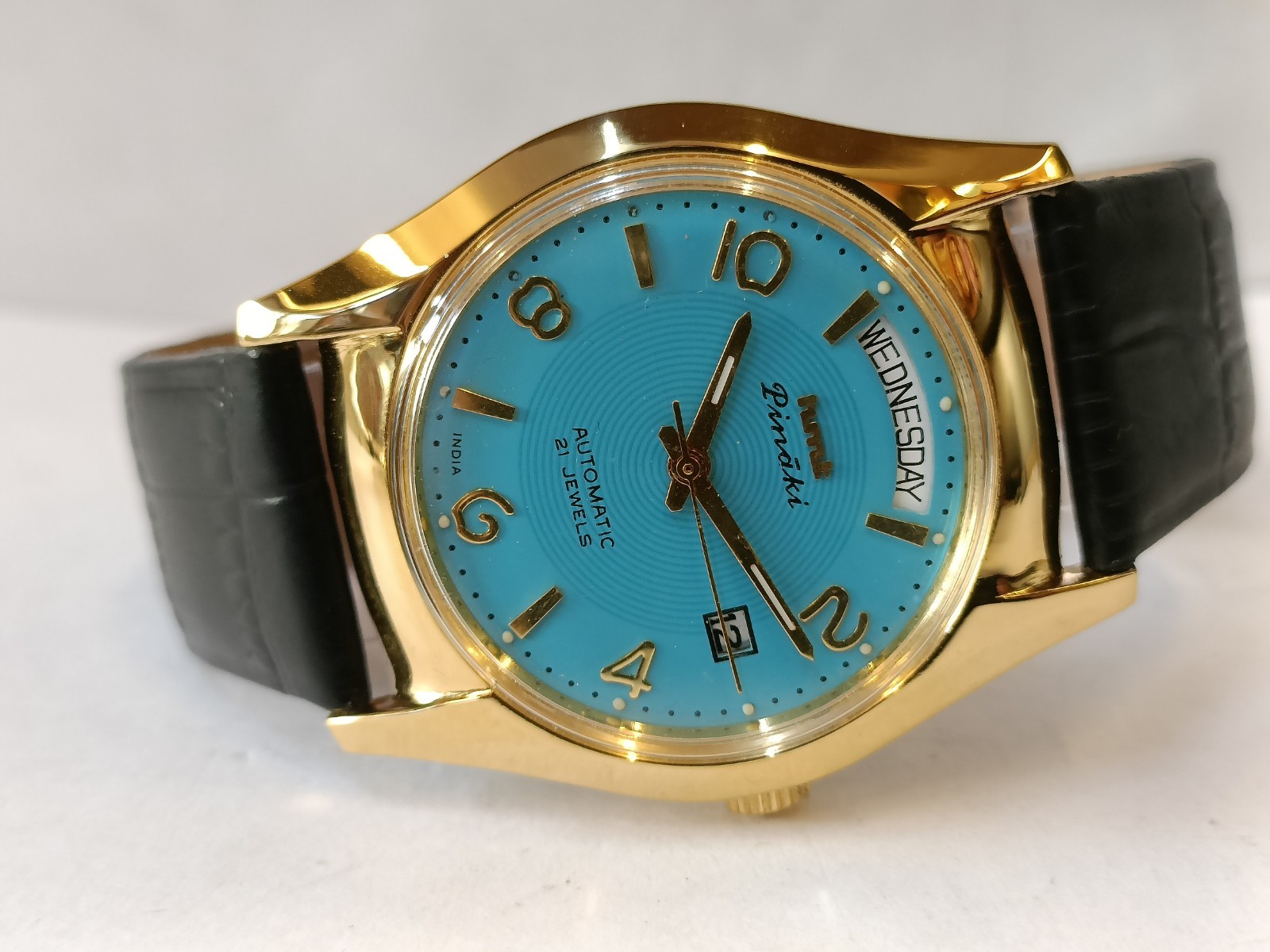 HMT PINAKI PRESIDENT DAY 21J AUTOMATIC SKY BLUE DIAL INDIA MEN’S WORKING
