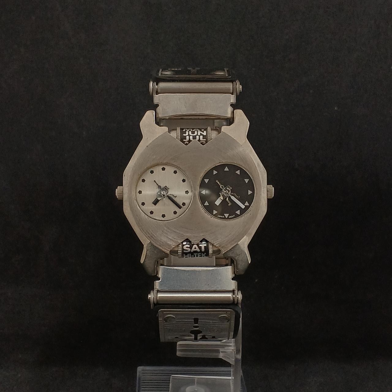 HI-TEK Dual Face Quartz Men’s Watch Analog 1-Month Guarantee