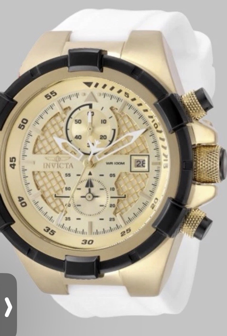 NEW WITH BOX INVICTA MEN AVIATORE JET FRAME WATCH CAL 50.50 MM (50122)