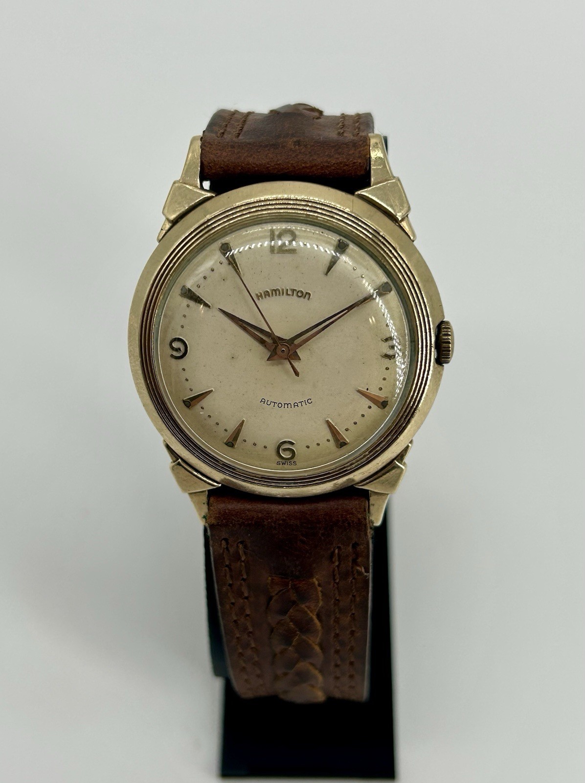 Vintage Hamilton K-403 Automatic 17J Cal 661 34mm 10K GF Original Dial Runs