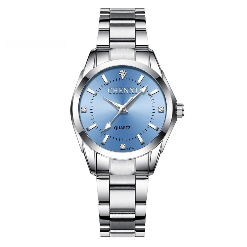 CHENXI 021B Women’s Watch Simple Design Luxury Stainless Steel Women Quartz Wris