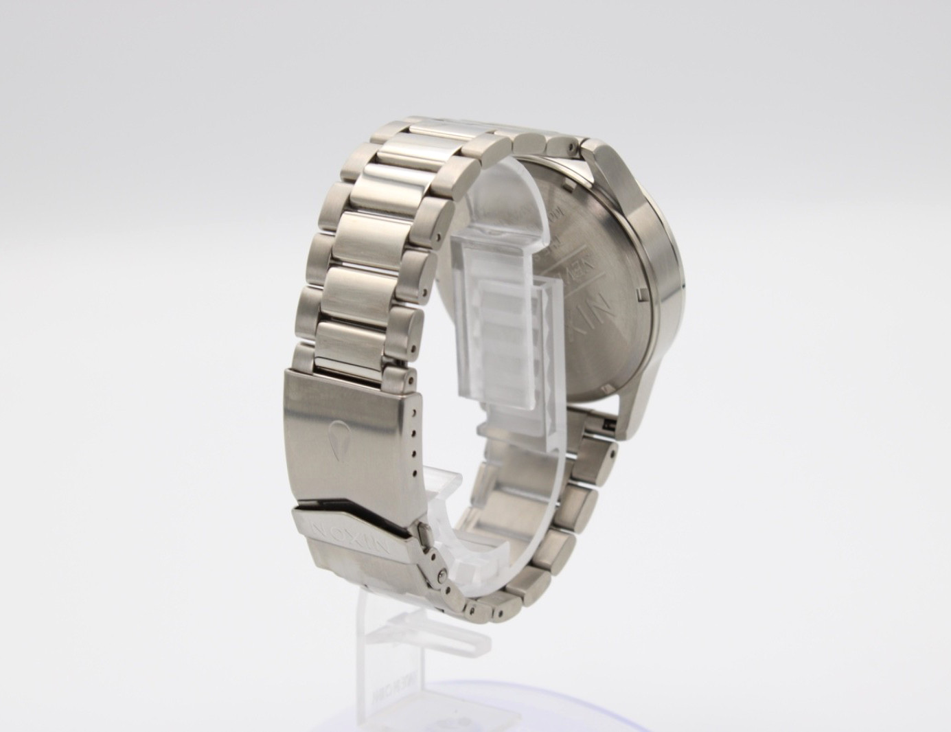 Nixon Sentry 42mm A356-1696 Stainless Steel Green Sunray Quartz