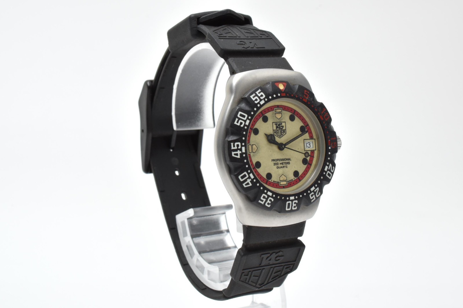 【Exc+5】 TAG Heuer Formula 1 WA1211 Cream Dial 200m Mens Quartz Watch From Japan