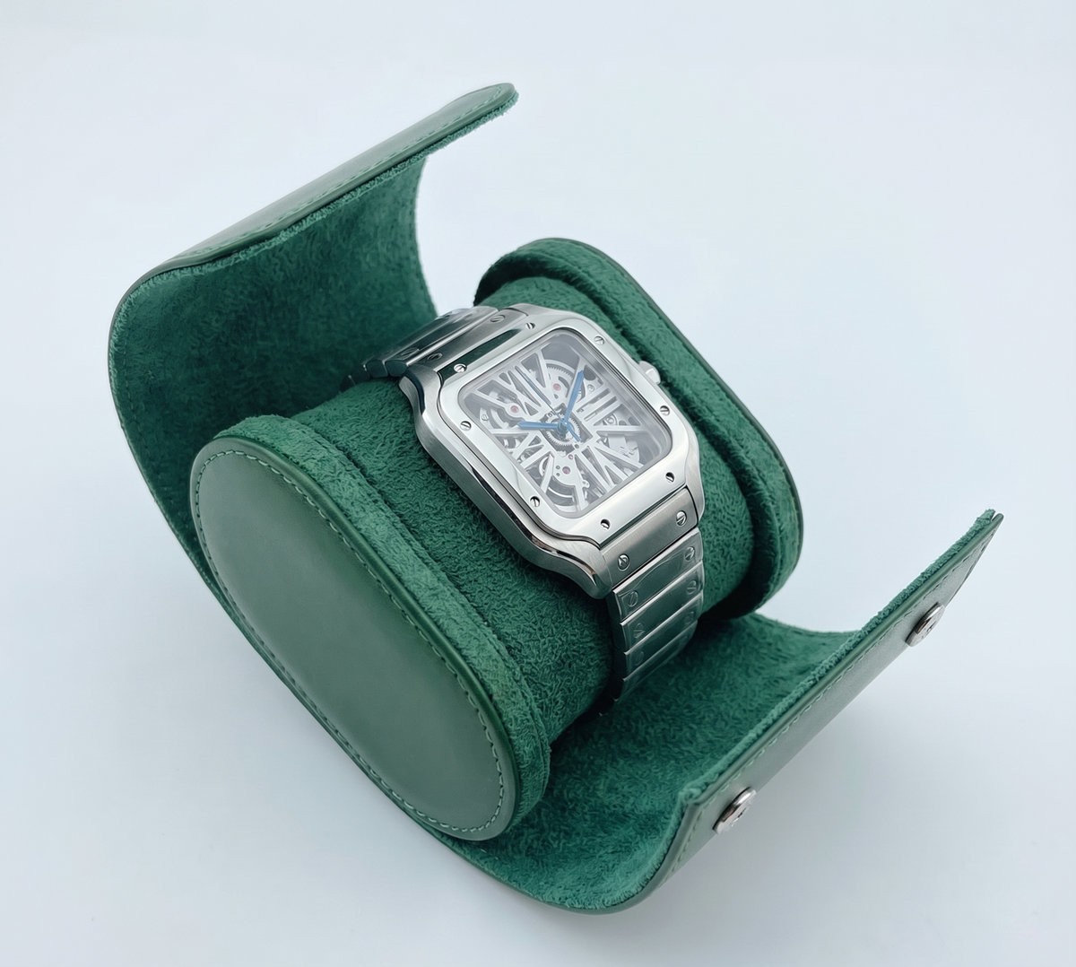 Custom Made Watch Mod Square Skeleton Automatic NH70