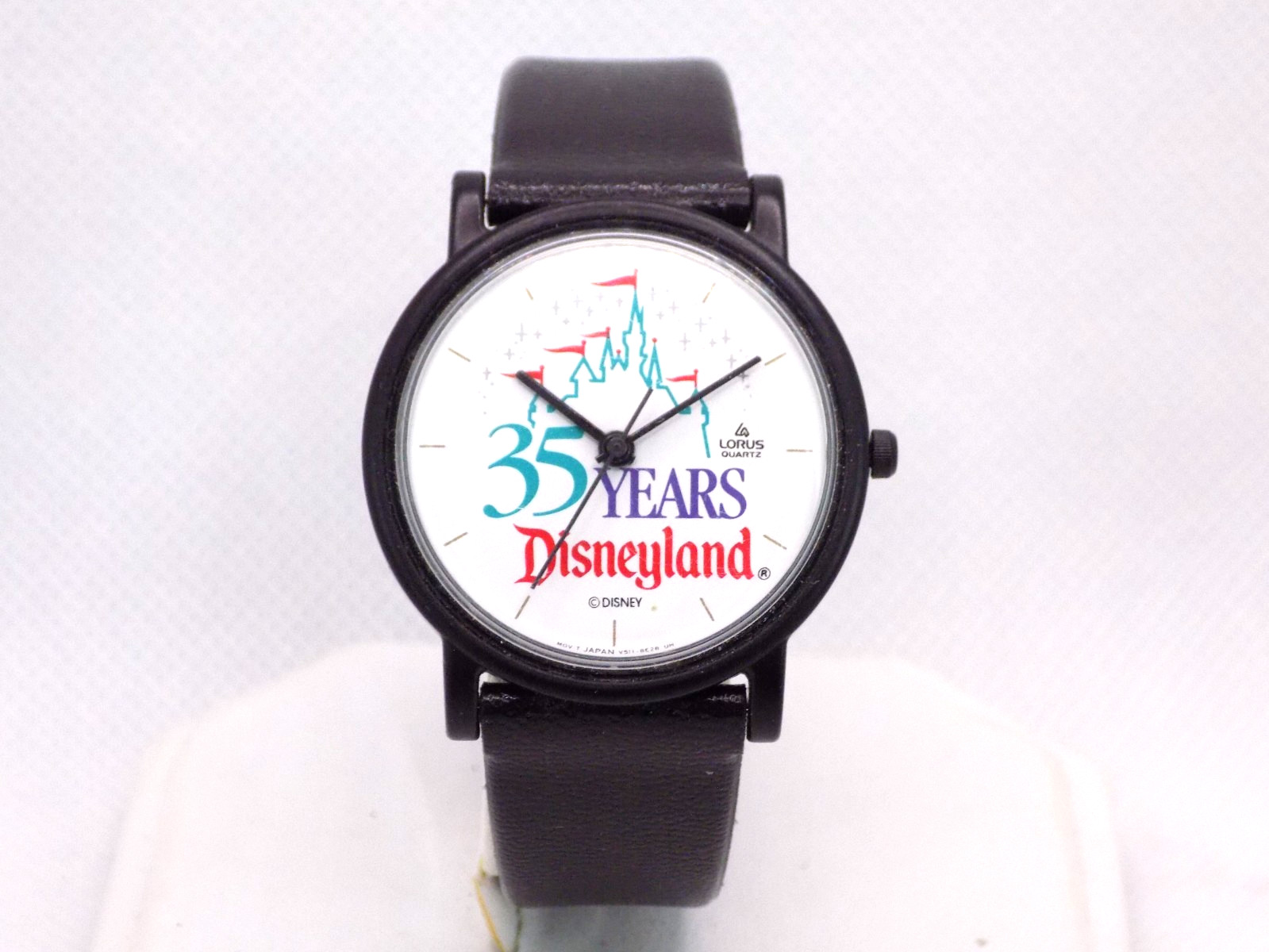 Vtg 1990s LORUS Disney Disneyland 35 YEARS 3 Watches JAPAN MOVT New Old Stock
