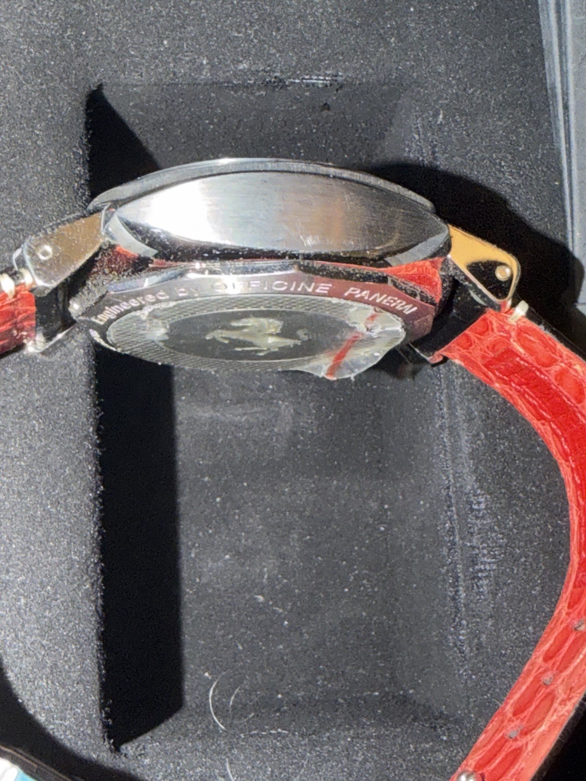 Panerai Ferrari Granturismo FER00004 SS Black Dial Automatic Box Papers Full Set