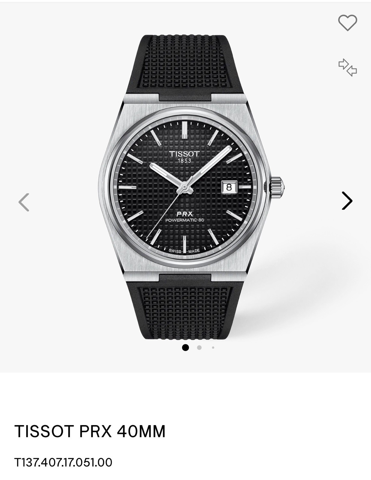 Tissot PRX 40mm Automatic Watch