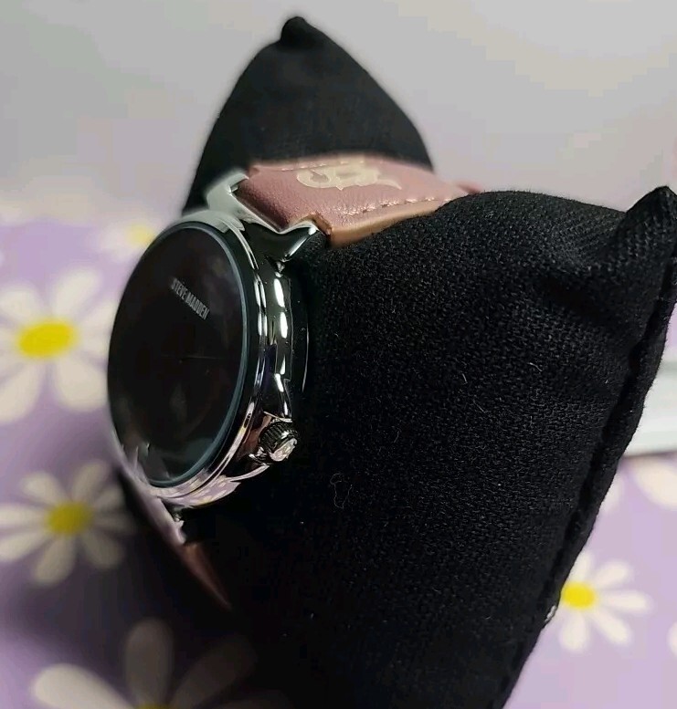 Steve Madden Women’s Dual Colored Dark Brown and Light Brown Watch NWB