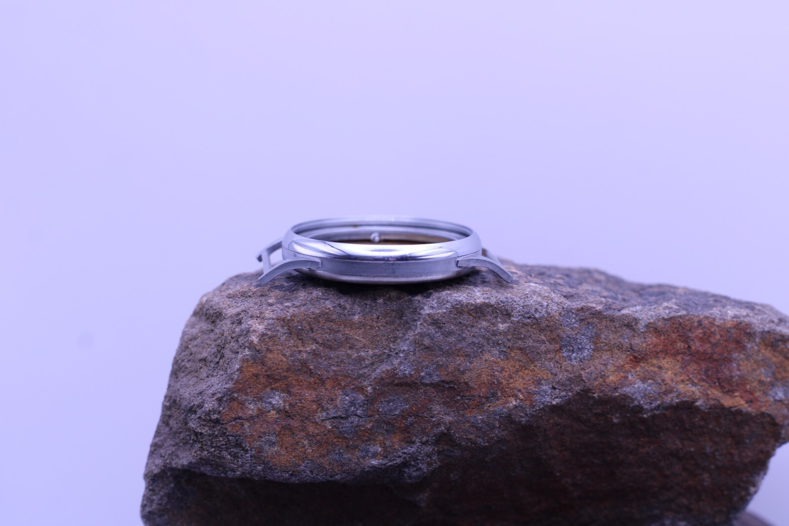 OUR SWISS STAINLESS STEEL BOTTOM MEN’S MILITARY WRIST WATCH CASE FIXED LUG (DK)