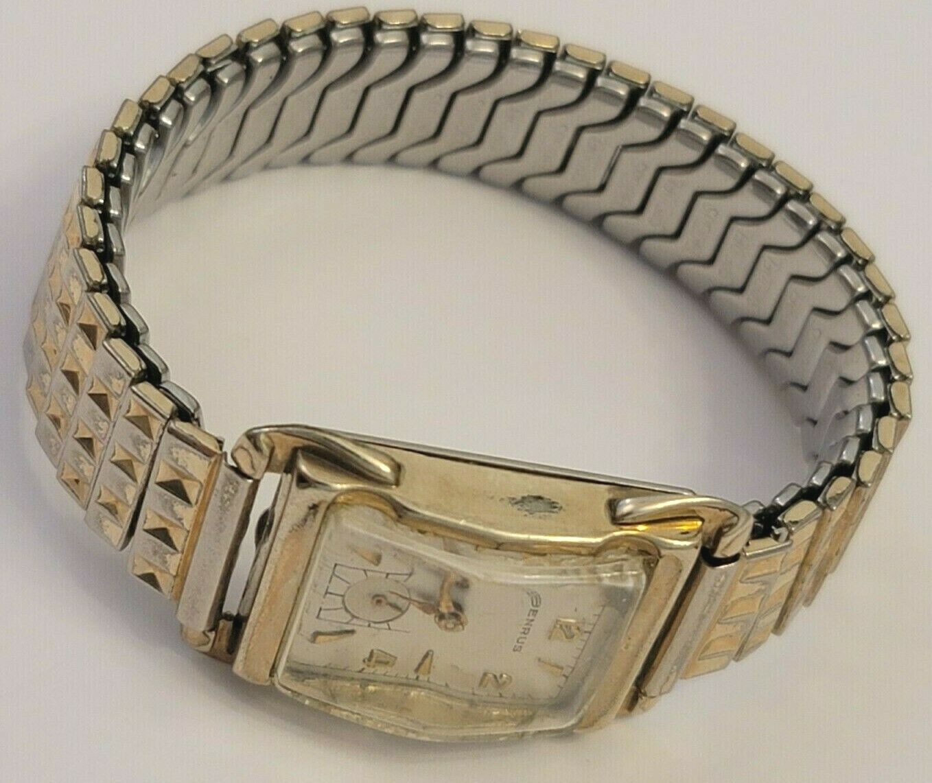 Benrus manual wind vintage watch swirl lugs AS IS for restoration