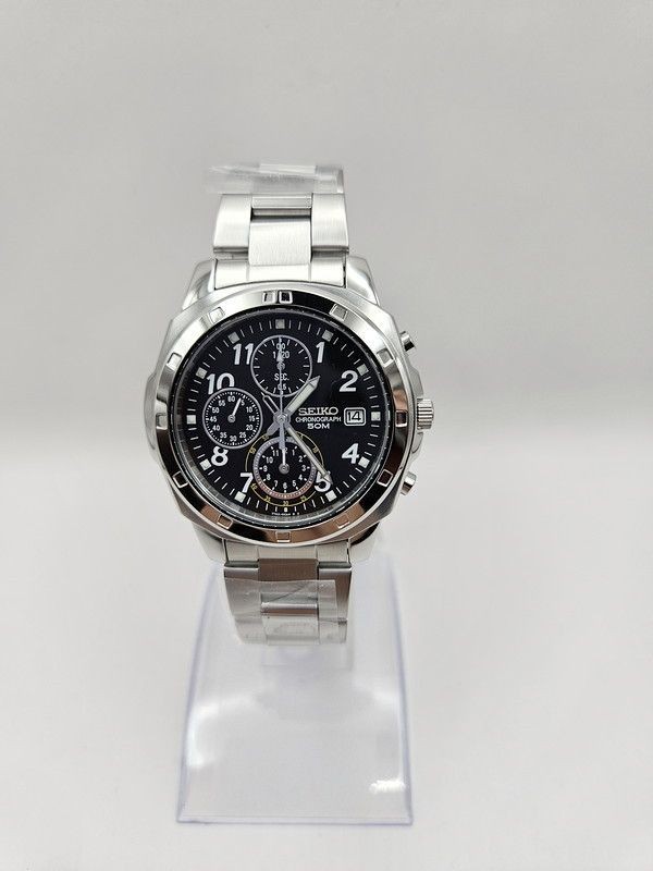 Watch SEIKO Quartz 1 20 Second Chronograph 50M Men’s SND195P1