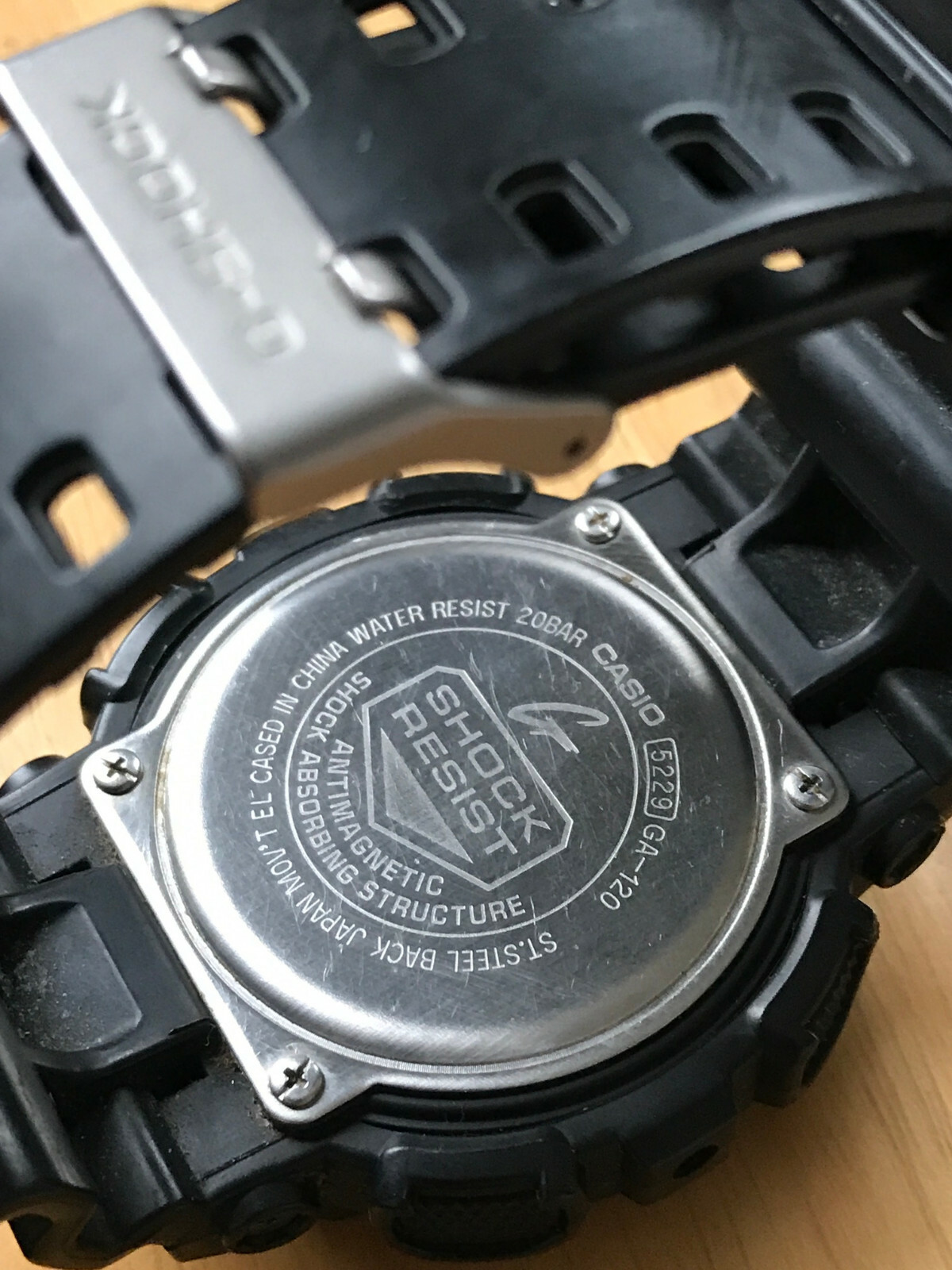 CASIO G-Shock GA-120-1ADR ‘Motorcycle’