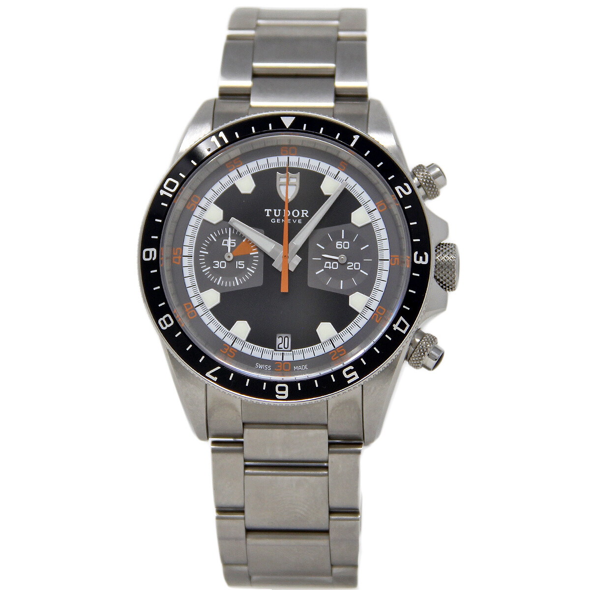 Tudor NEW Heritage 70330 Steel Grey Black BOX FACTORY WARRANTY DATED 2023 #TD3