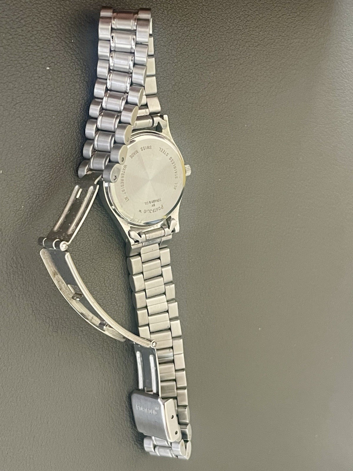 Authenticated Tiffany & Co. Ladies Portfolio wristwatch (L76)