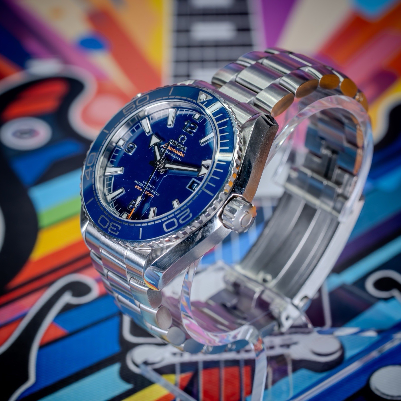OMEGA Seamaster Planet Ocean 600M 215.30.44.21.03.001 Blue