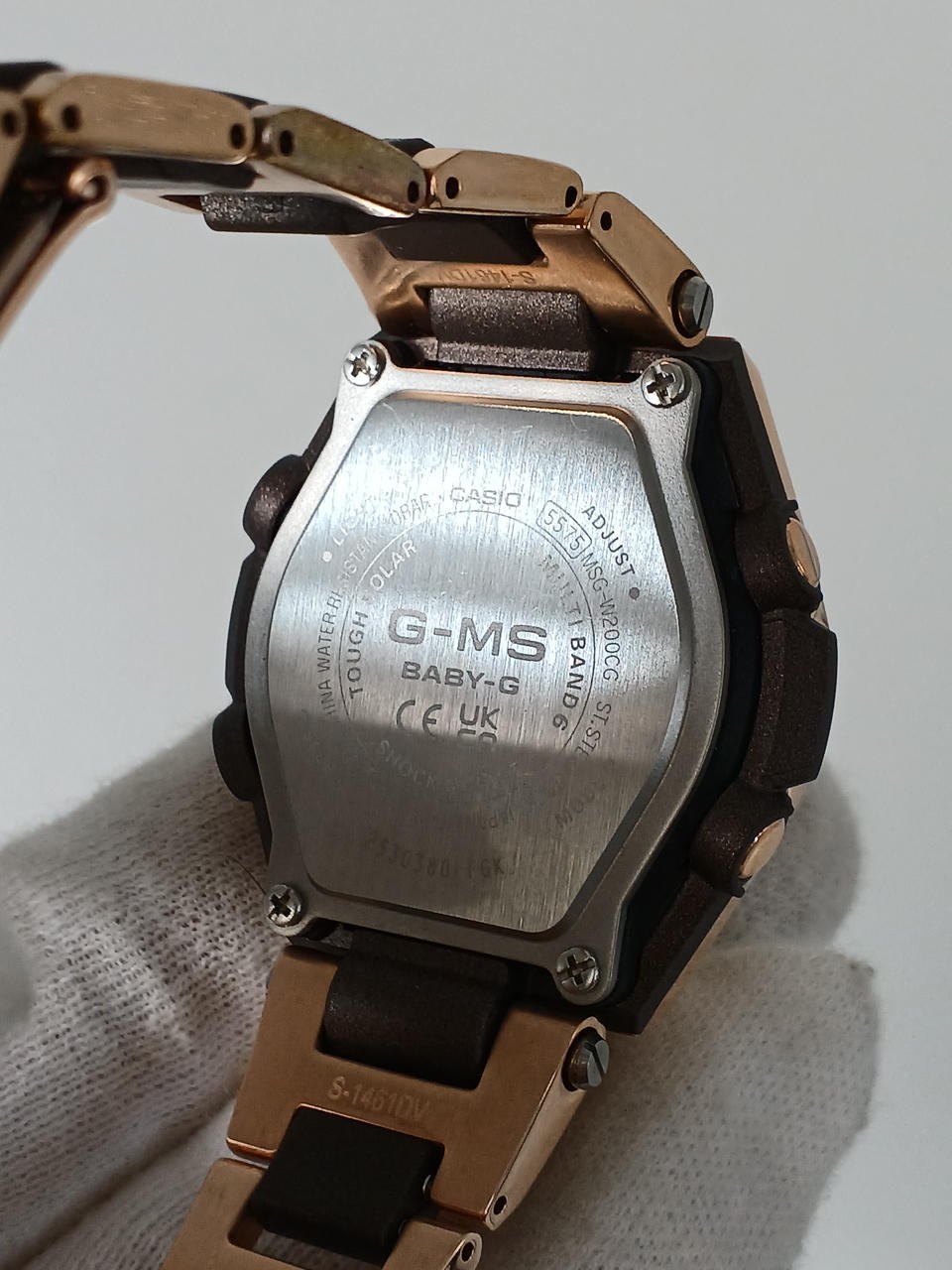 CASIO MSG-W200CG Wristwatch Used