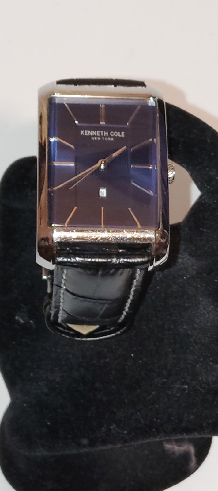 Kenneth Cole Watch for Men with deployant buckle folding clasp) watch band.