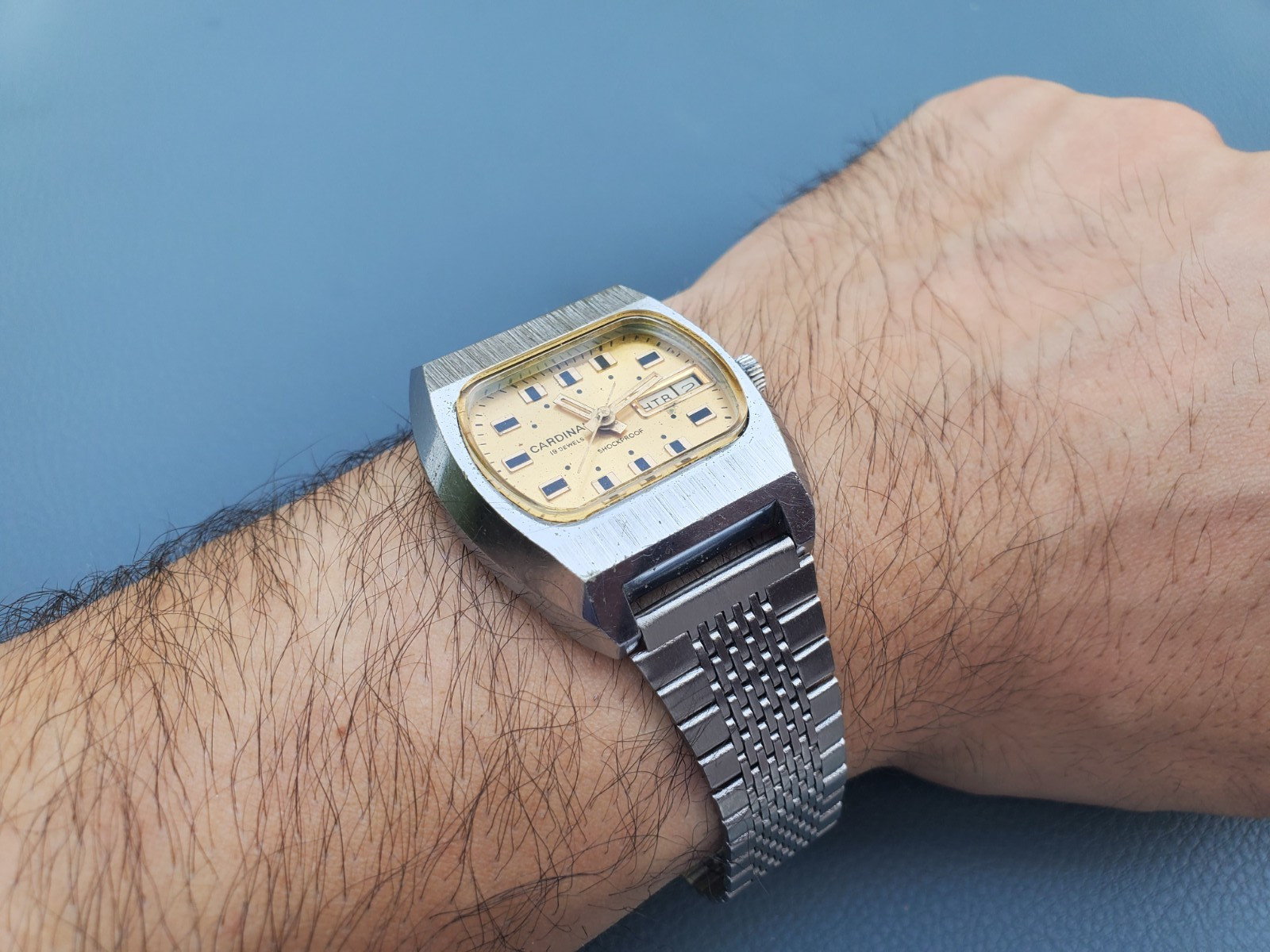 RARE Vintage Raketa CARDINAL Baker 19 Jewels 2628. H USSR Soviet Watch Men 1970s